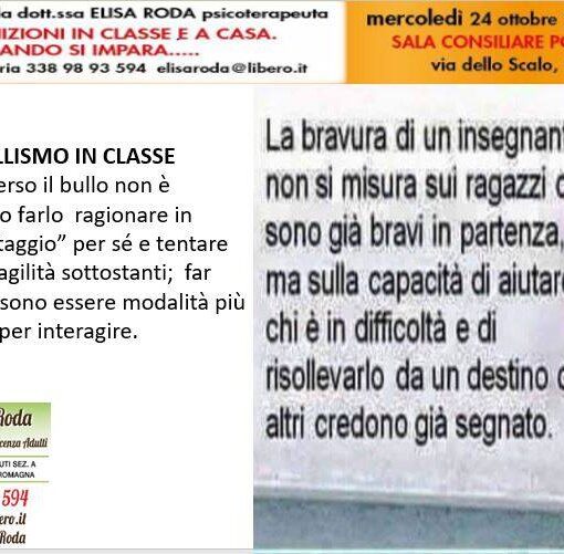 REGOLE E PUNIZIONI IN CLASSE E A CASA, SBAGLIANDO SI IMPARA
